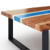 Picture of Pixley Epoxy Wood & Resin River Coffee Table