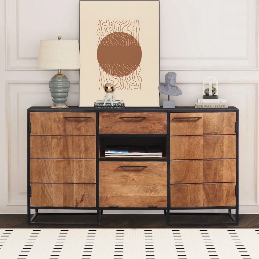 Picture of Pacheco Industrial Sideboard with Storage