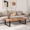 Picture of Pixley Epoxy Wood & Resin River Coffee Table