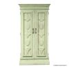 Picture of Hopland Traditional Green Solid Wood Armoire