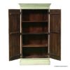 Picture of Hopland Traditional Green Solid Wood Armoire