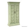 Picture of Hopland Traditional Green Solid Wood Armoire
