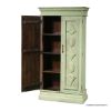 Picture of Hopland Traditional Green Solid Wood Armoire