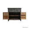 Picture of Gatineau Distressed Wood Accent Storage Cabinet with Drawers