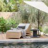 Picture of Bearsden Wicker Outdoor Chaise Lounge