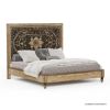 Picture of Treviso Rustic Solid Wood Moroccan Style Platform Bed