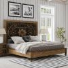 Picture of Treviso Rustic Solid Wood Moroccan Style Platform Bed