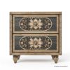 Picture of Treviso Solid Wood Hand-carved 2 Drawers Nightstand