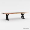 Picture of Penngrove Live Edge Acacia Wood Epoxy Dining Table
