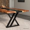 Picture of Penngrove Live Edge Acacia Wood Epoxy Dining Table
