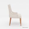 Picture of Penngrove Wing Back Tufted Beige Upholstered Dining Chair