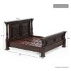 Picture of Lindenhurst Solid Mahogany Wood Traditional 4 Piece Bedroom Set