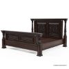 Picture of Lindenhurst Solid Mahogany Wood Traditional 4 Piece Bedroom Set