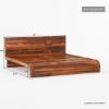 Picture of Rebecca Rustic Solid Wood 4 Piece Platform Bedroom Set