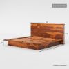 Picture of Delaware Solid Wood 4 Piece Bedroom Set