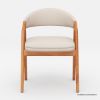 Picture of Treviston Acacia Mid Century Upholstered Dining Chair