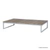 Picture of Penryn Patio Grey Wooden Slatted Rectangle Coffee Table