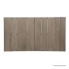Picture of Penryn Patio Grey Wooden Slatted Rectangle Coffee Table