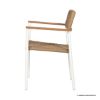 Picture of McSwain Braided Rope Stackable Garden Chair with Armrests