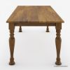 Picture of Julian Traditional Farmhouse Dining Table Set For 8