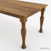 Picture of Julian Traditional Farmhouse Dining Table Set For 8