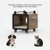 Picture of Tancred Modern Farmhouse Cat Bedside Table
