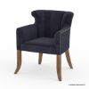 Picture of Dunnigan Chevron Pattern 6 Chair Dining Room Table Set