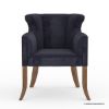 Picture of Dunnigan Chevron Pattern 6 Chair Dining Room Table Set