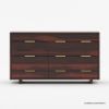Picture of Dawlish Modern Solid Wood 6 Drawer Double Dresser