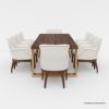 Picture of Lockeford Contemporary Dining Table and Chair Set