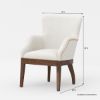 Picture of Lockeford Contemporary Upholstered Dining Chair with Arms