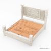 Picture of Gallatin Hand-carved Solid Wood 4 Piece Bedroom Set
