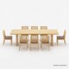 Picture of Descanso Modern Farmhouse Dining Room Set For 8