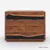 Picture of Murphys Acacia Wood Epoxy 8 Drawer Double Dresser