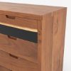 Picture of Murphys Acacia Wood Epoxy 8 Drawer Double Dresser