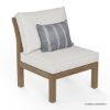 Picture of Amstetten Rustic Teak Wood Armless Outdoor Sofa
