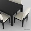 Picture of Hawkins Modern 8 Chair Parsons Dining Table Set
