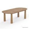 Picture of Collier Teak Outdoor Oval Dining Table
