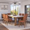 Picture of Detroit Contemporary Tan Leather Dining Chair