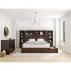 Picture of El Centro Rustic Solid Wood Bedroom Dresser with 8 Drawers