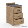 Picture of Monroe Outdoor Kitchen 3-Drawer Cabinet