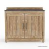 Picture of Monroe Rustic 2 Door Outdoor Kitchen Storage Cabinet