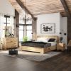 Picture of Cumbria Handcrafted Solid Wood 4 Piece Bedroom Set