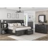 Picture of Estherville Modern Charcoal Grey 7 Drawer Large Bedroom Dresser