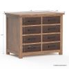 Picture of Borgloon Teak Wood Rustic Home Office Furniture Set
