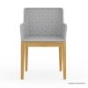 Picture of Amelia Modern Light Grey Outdoor Wicker Dining Chair