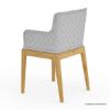 Picture of Amelia Modern Light Grey Outdoor Wicker Dining Chair