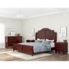 Picture of Iowa Traditional Style Mahogany Wood 3 Drawer Nightstand