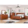 Picture of Kristoff Solid Mahogany Wood 6 Drawer Gentleman Dresser