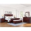 Picture of Amenia Solid Mahogany Wood 3 Drawer Nightstand